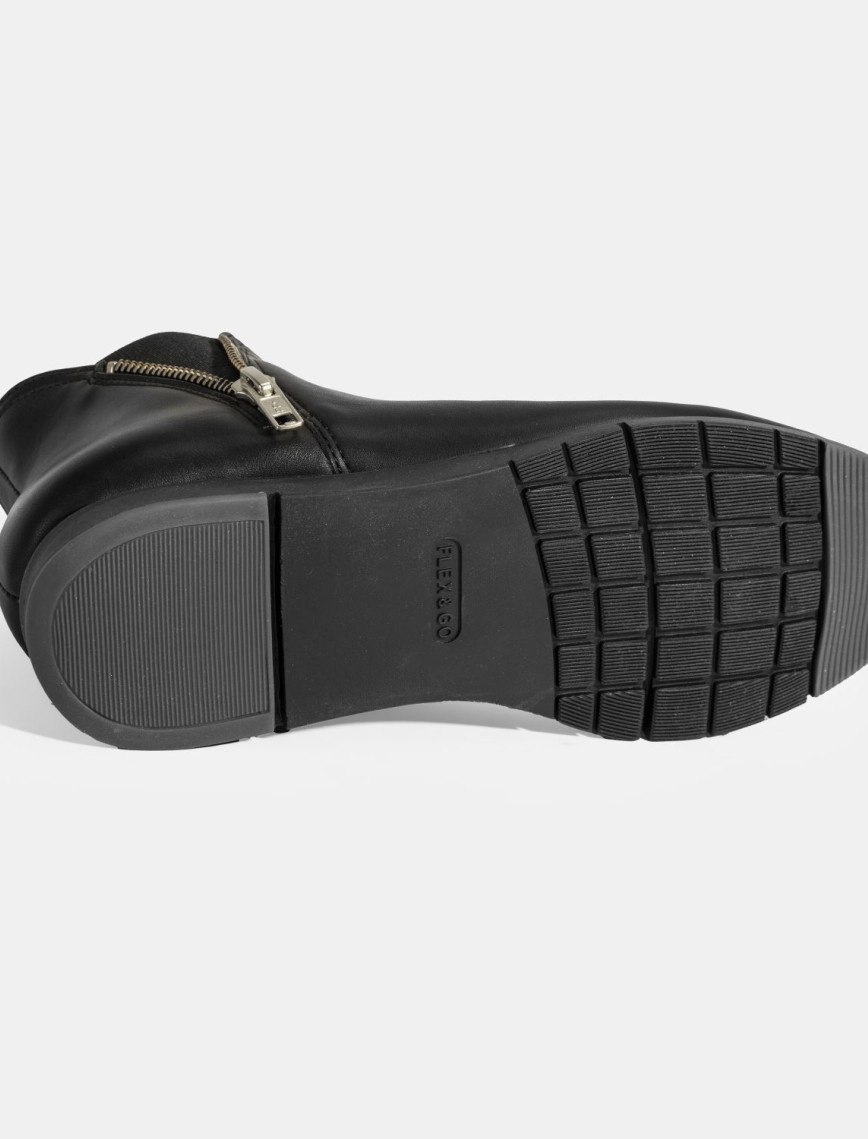 Kadın Siyah Fermuarlı DesaComfort Deri Bot Kadın Siyah Fermuarlı DesaComfort Deri Bot