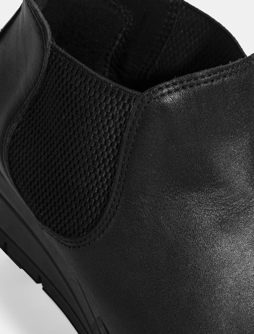 Kadın Siyah DesaComfort Bilek Boy Deri Bot Kadın Siyah DesaComfort Bilek Boy Deri Bot