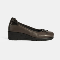 Kadın Kahve Fiyonk Detaylı DesaComfort Deri Ayakkabı Kadın Kahve Fiyonk Detaylı DesaComfort Deri Ayakkabı