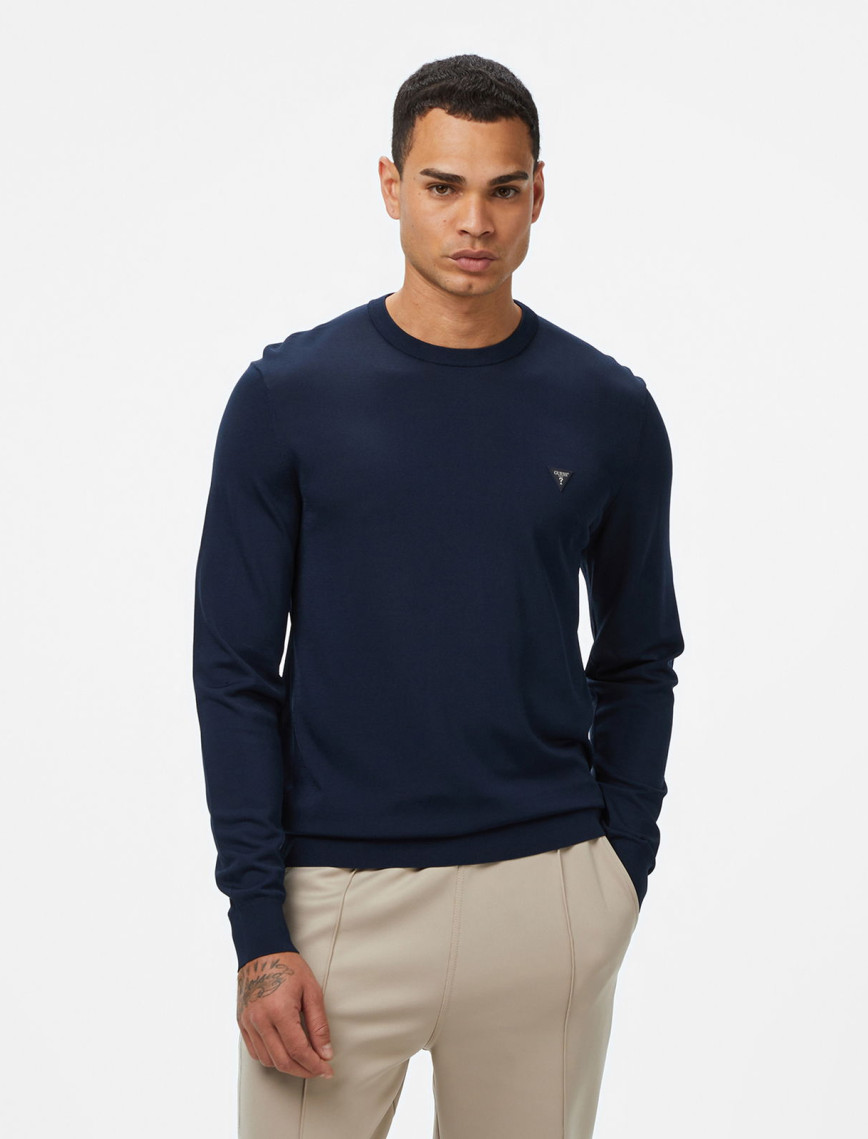 Guess Erkek Lacivert Kazak Guess Erkek Lacivert Kazak