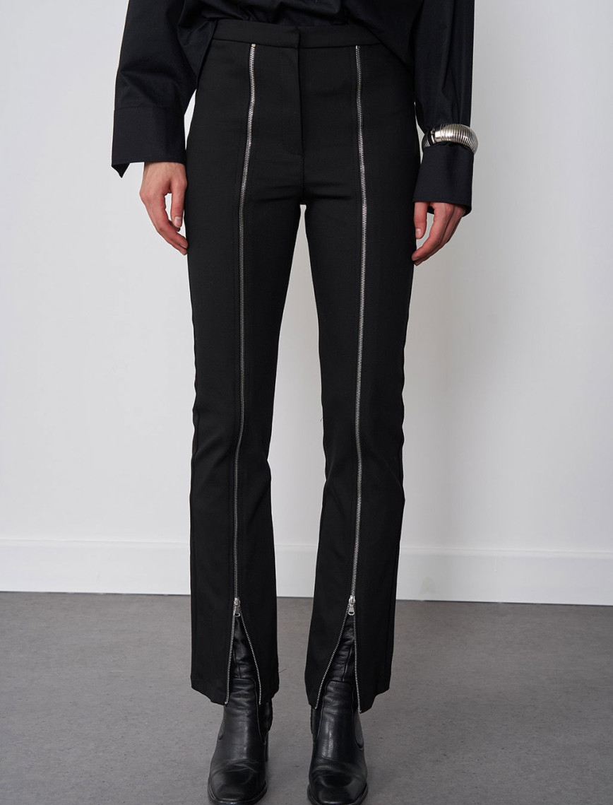 Fermuar Detaylı Pantolon