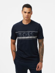 Boss Iconic Erkek Koyu Mavi T-Shirt Boss Iconic Erkek Koyu Mavi T-Shirt