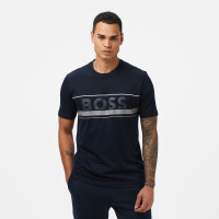 Boss Iconic Erkek Koyu Mavi T-Shirt Boss Iconic Erkek Koyu Mavi T-Shirt