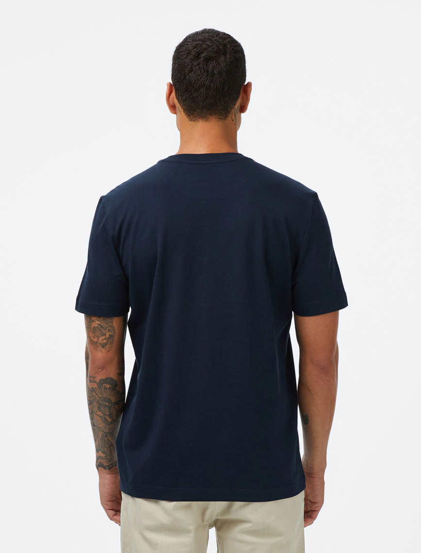 Boss Wheel Erkek Koyu Mavi T-Shirt Boss Wheel Erkek Koyu Mavi T-Shirt