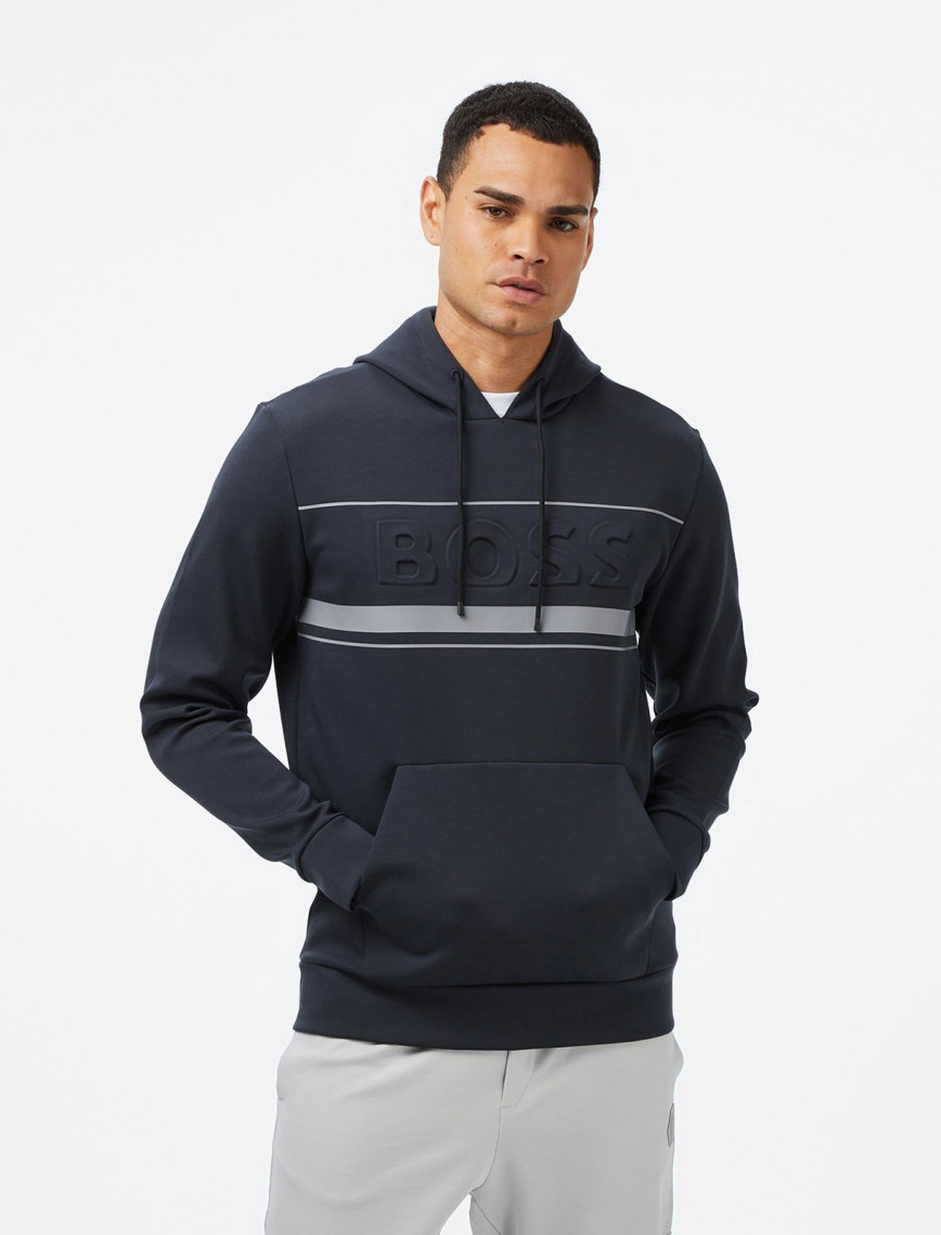 Boss Soody Erkek Koyu Mavi Sweatshirt