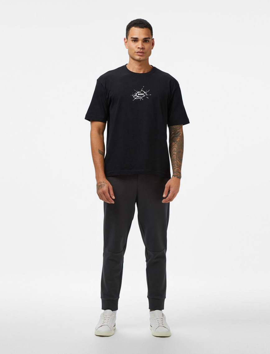 Boss Voyage Erkek Siyah T-Shirt Boss Voyage Erkek Siyah T-Shirt