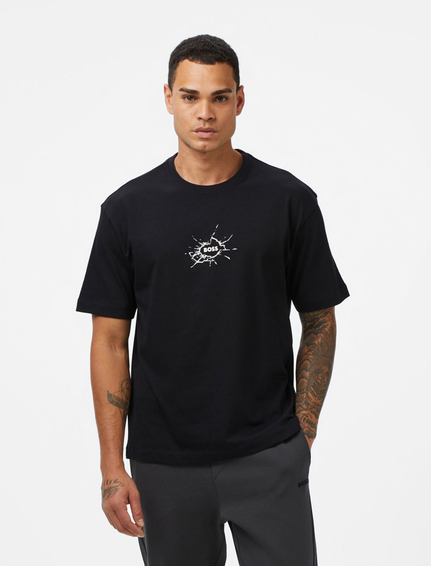 Boss Voyage Erkek Beyaz T-Shirt Boss Voyage Erkek Beyaz T-Shirt