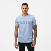 Boss Thinking Erkek Açık Mavi T-Shirt Boss Thinking Erkek Açık Mavi T-Shirt