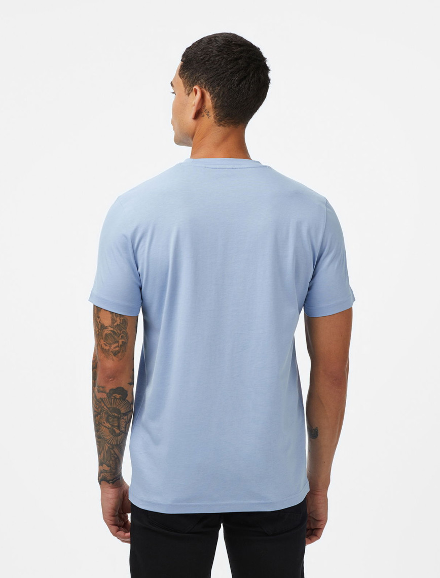 Boss Thinking Erkek Açık Mavi T-Shirt Boss Thinking Erkek Açık Mavi T-Shirt