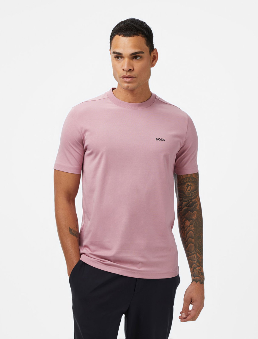 Boss Erkek Pembe T-Shirt Boss Erkek Pembe T-Shirt