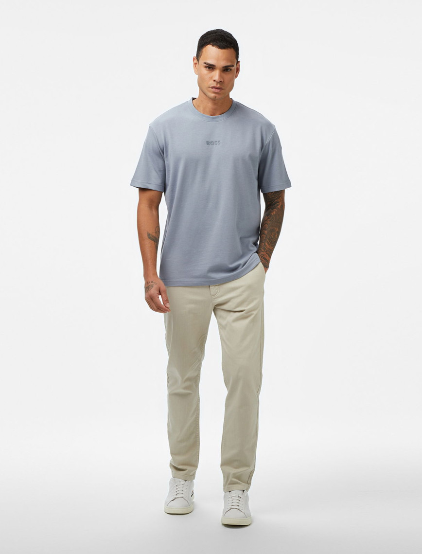 Boss Erkek Koyu Gri T-Shirt Boss Erkek Koyu Gri T-Shirt