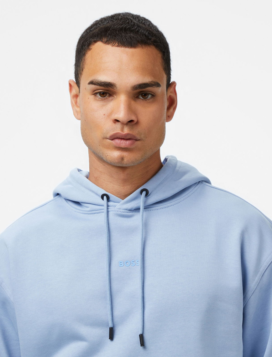 Boss Double Erkek Açık Mavi Sweatshirt Boss Double Erkek Açık Mavi Sweatshirt