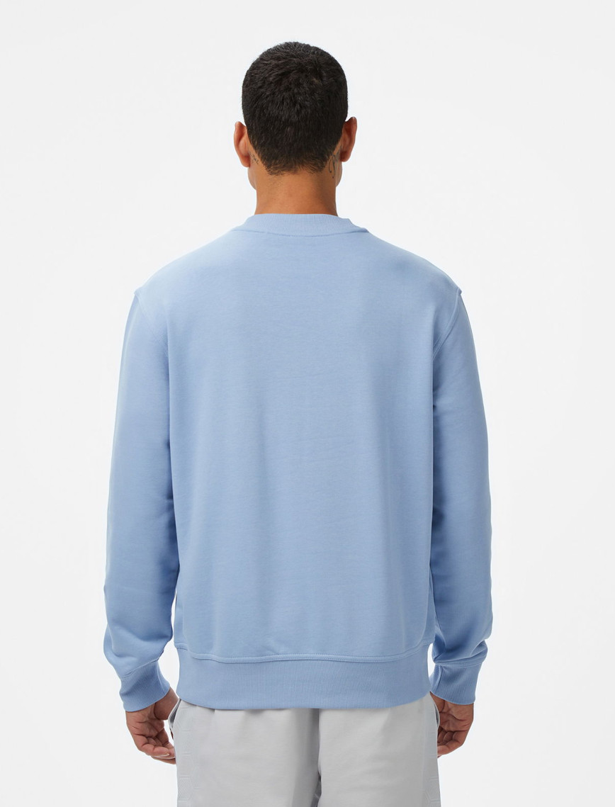 Boss Erkek Açık Mavi Sweatshirt Boss Erkek Açık Mavi Sweatshirt