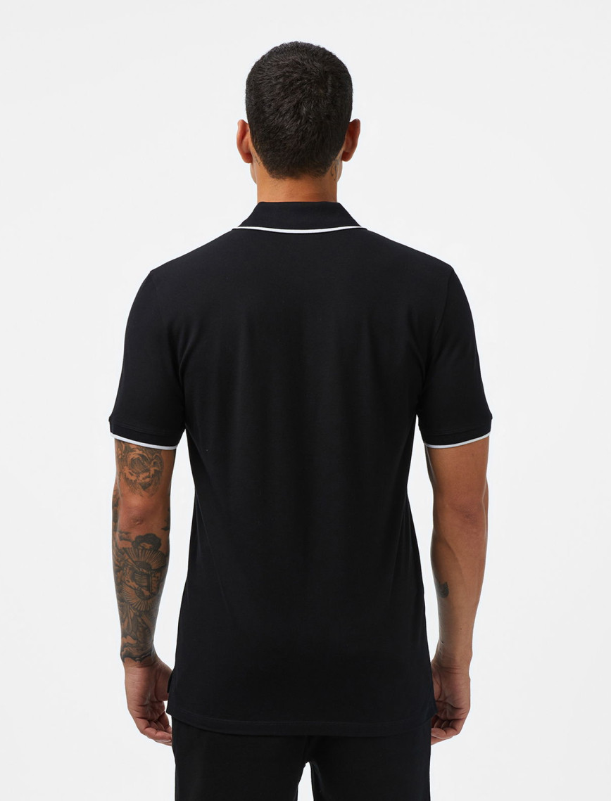 Hugo Dinoso 222 Erkek Siyah Polo Hugo Dinoso 222 Erkek Siyah Polo