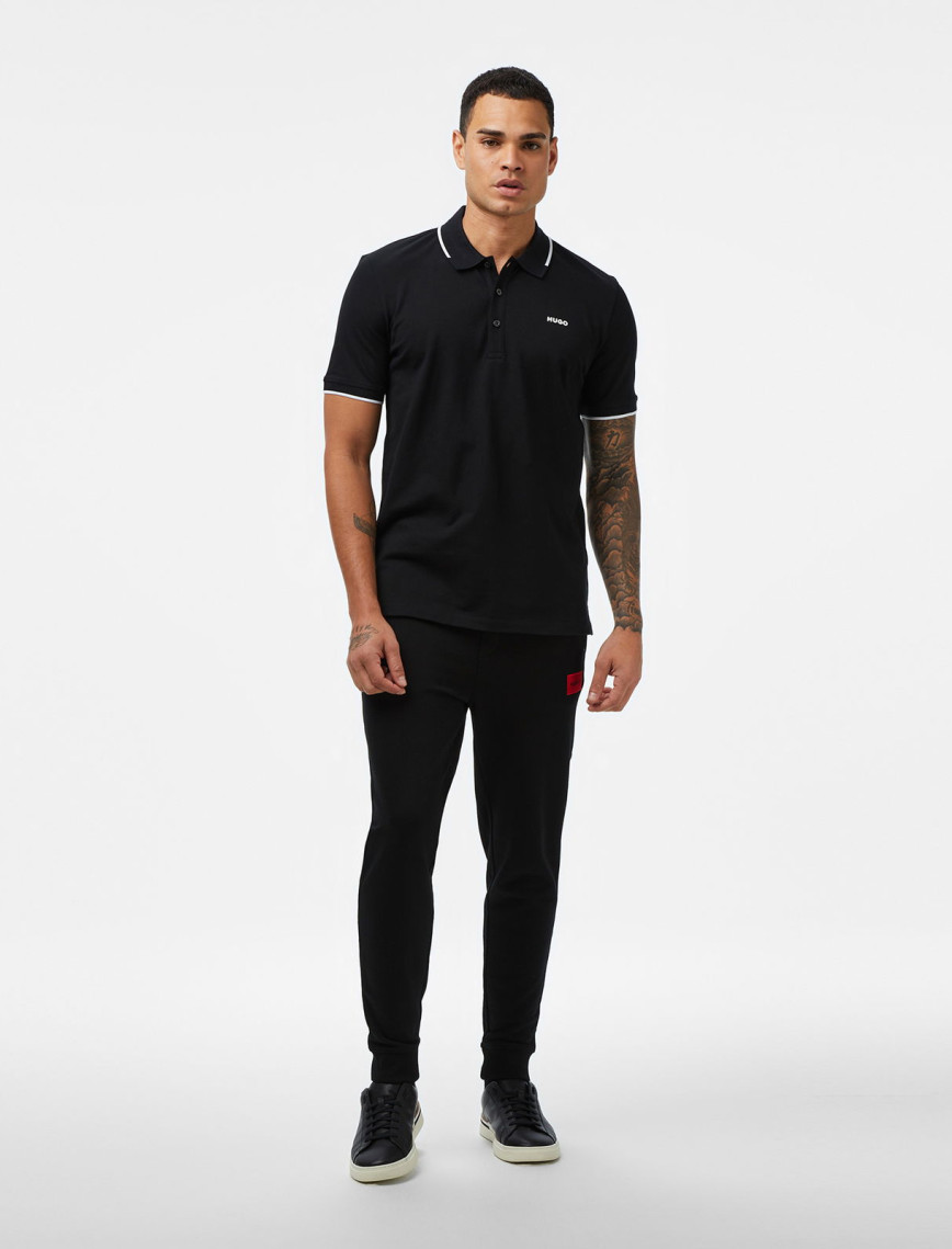 Hugo Dinoso 222 Erkek Siyah Polo Hugo Dinoso 222 Erkek Siyah Polo