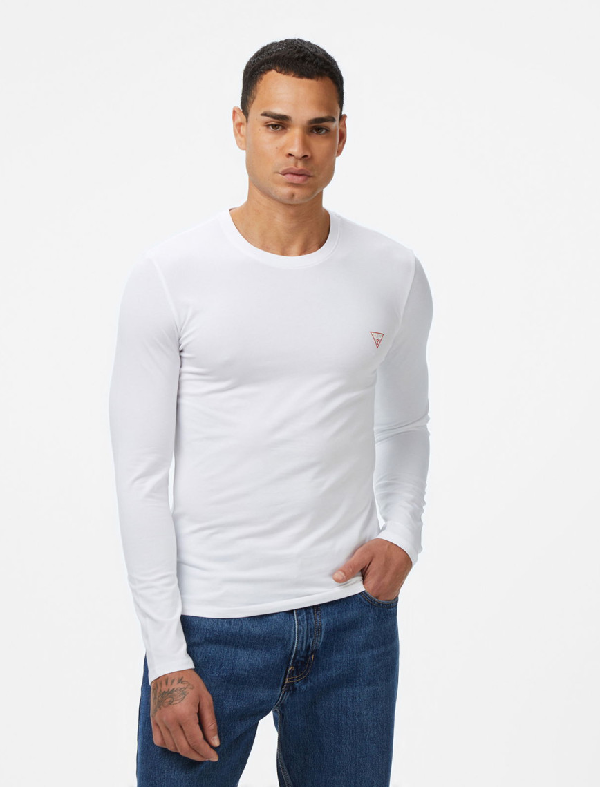 Guess Core Slim Fit Erkek Siyah T-Shirt Guess Core Slim Fit Erkek Siyah T-Shirt