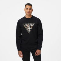 Guess Triangle Erkek Siyah Sweatshirt Guess Triangle Erkek Siyah Sweatshirt