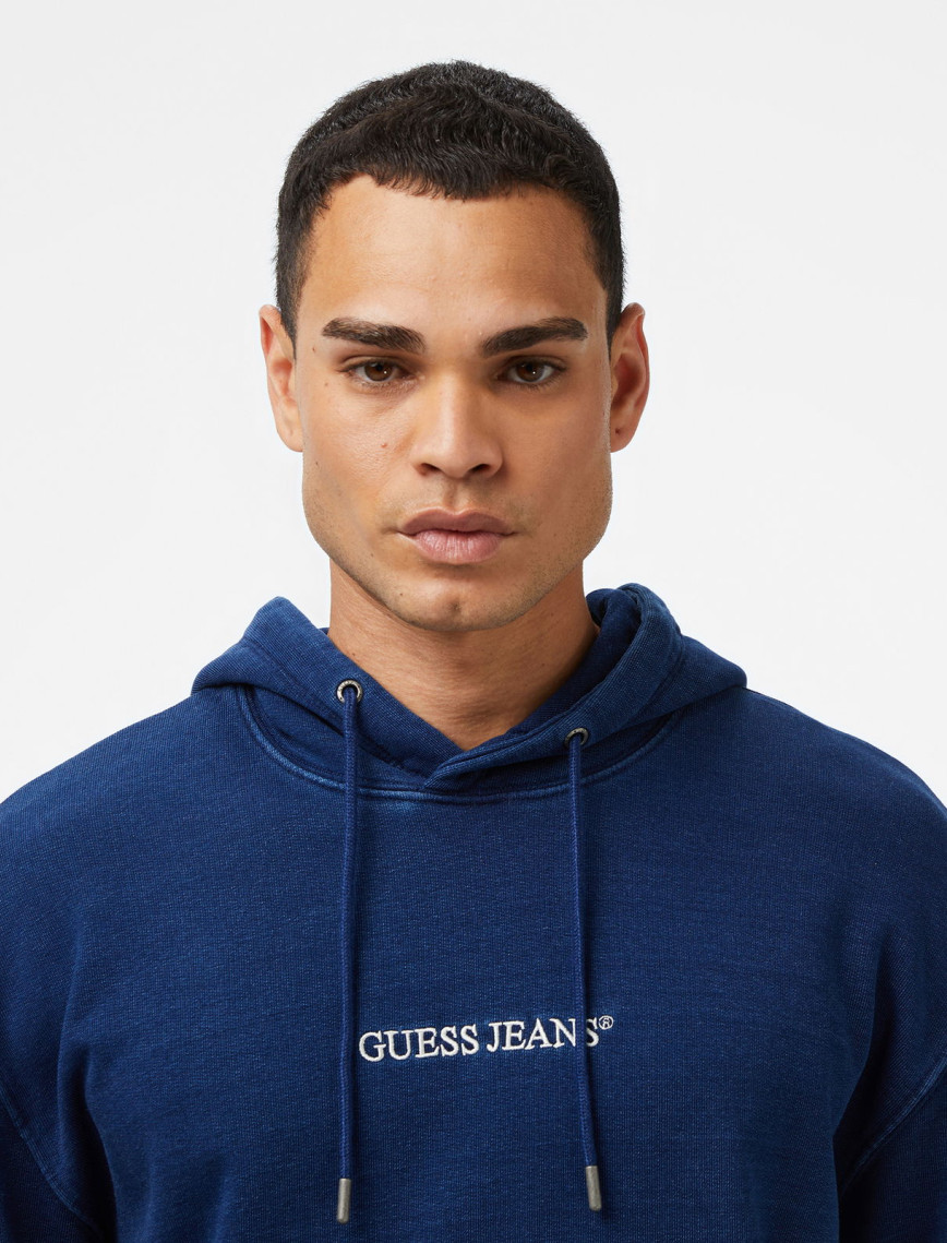 Guess Jeans Erkek Lacivert Sweatshirt Guess Jeans Erkek Lacivert Sweatshirt
