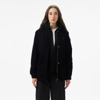 Lacoste Kadın Kapüşonlu Siyah Mont Lacoste Kadın Kapüşonlu Siyah Mont