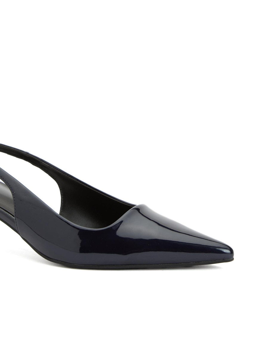 Divarese Kadın Lacivert Bantlı Topuklu Ayakkabı Divarese Kadın Lacivert Bantlı Topuklu Ayakkabı