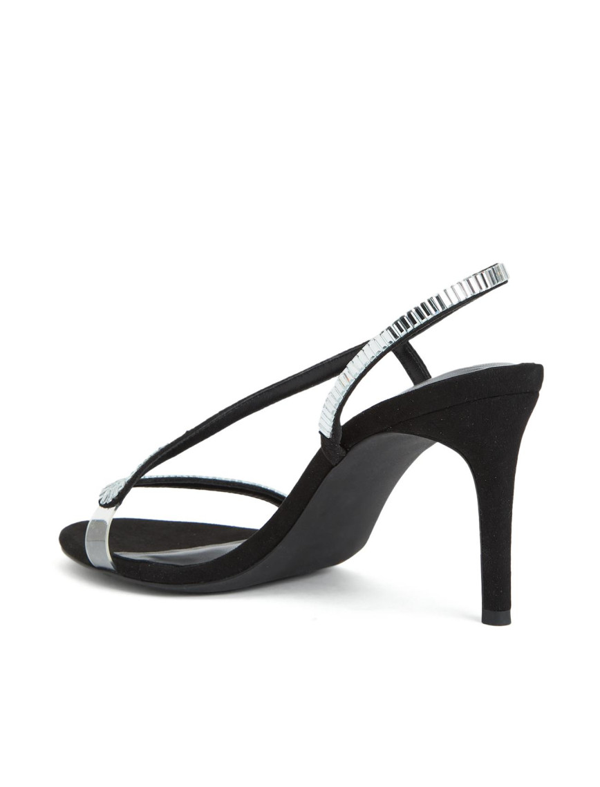 Divarese Kadın Siyah Taşlı Sandalet Divarese Kadın Siyah Taşlı Sandalet