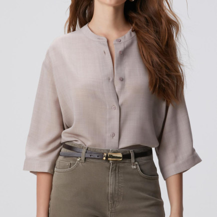 Network Kadın Bej Yün Karışımlı Gömlek Network Kadın Bej Yün Karışımlı Gömlek