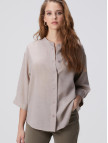 Network Kadın Bej Yün Karışımlı Gömlek Network Kadın Bej Yün Karışımlı Gömlek
