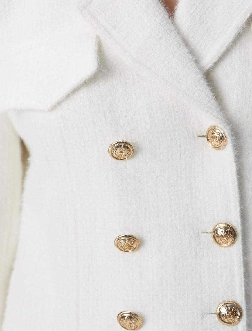 Network Kadın Kırık Beyaz Ceket