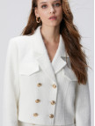 Network Kadın Kırık Beyaz Ceket