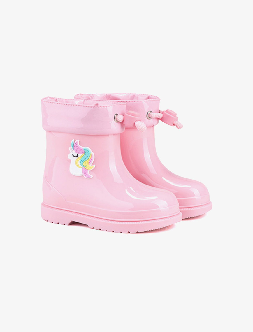 Igor W10253 Bimbi Unicornio Çocuk Pembe Yağmur Çizmesi
