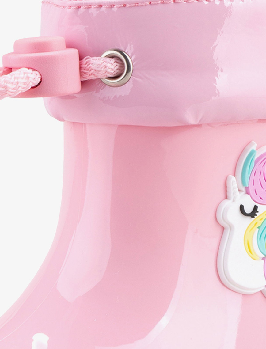 Igor W10253 Bimbi Unicornio Çocuk Pembe Yağmur Çizmesi