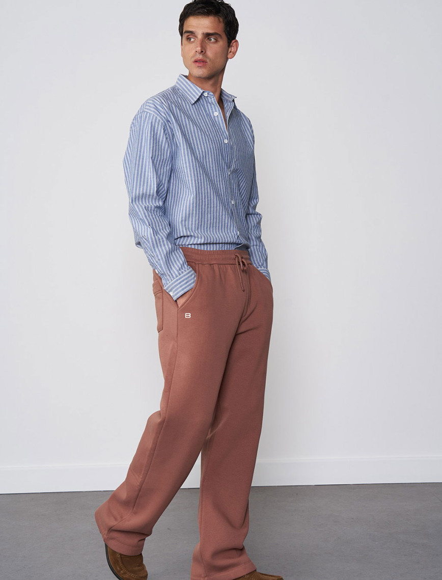 Palazzo Jogging Pantolon Palazzo Jogging Pantolon