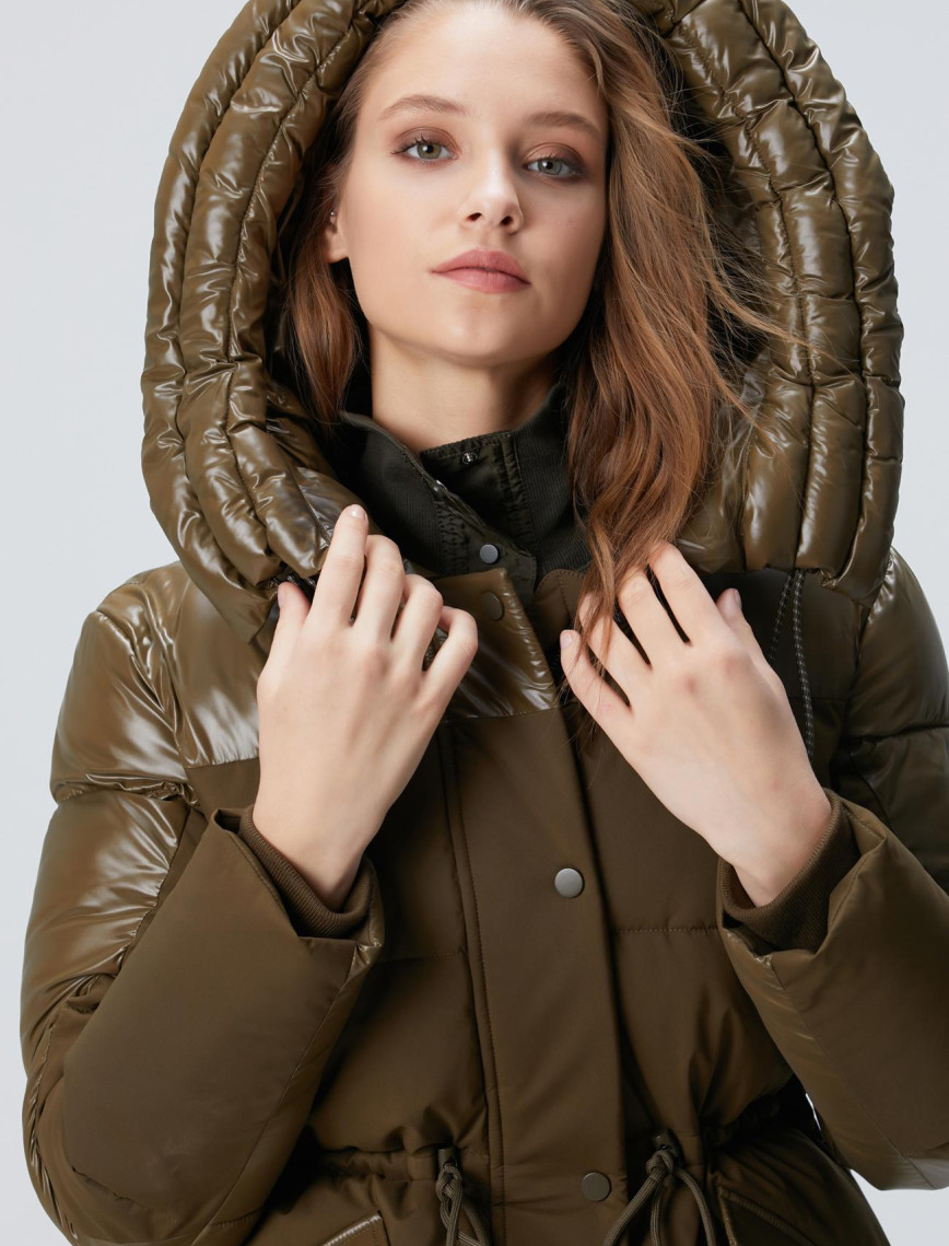 Network Kadın N-Tech Haki Kaban Network Kadın N-Tech Haki Kaban