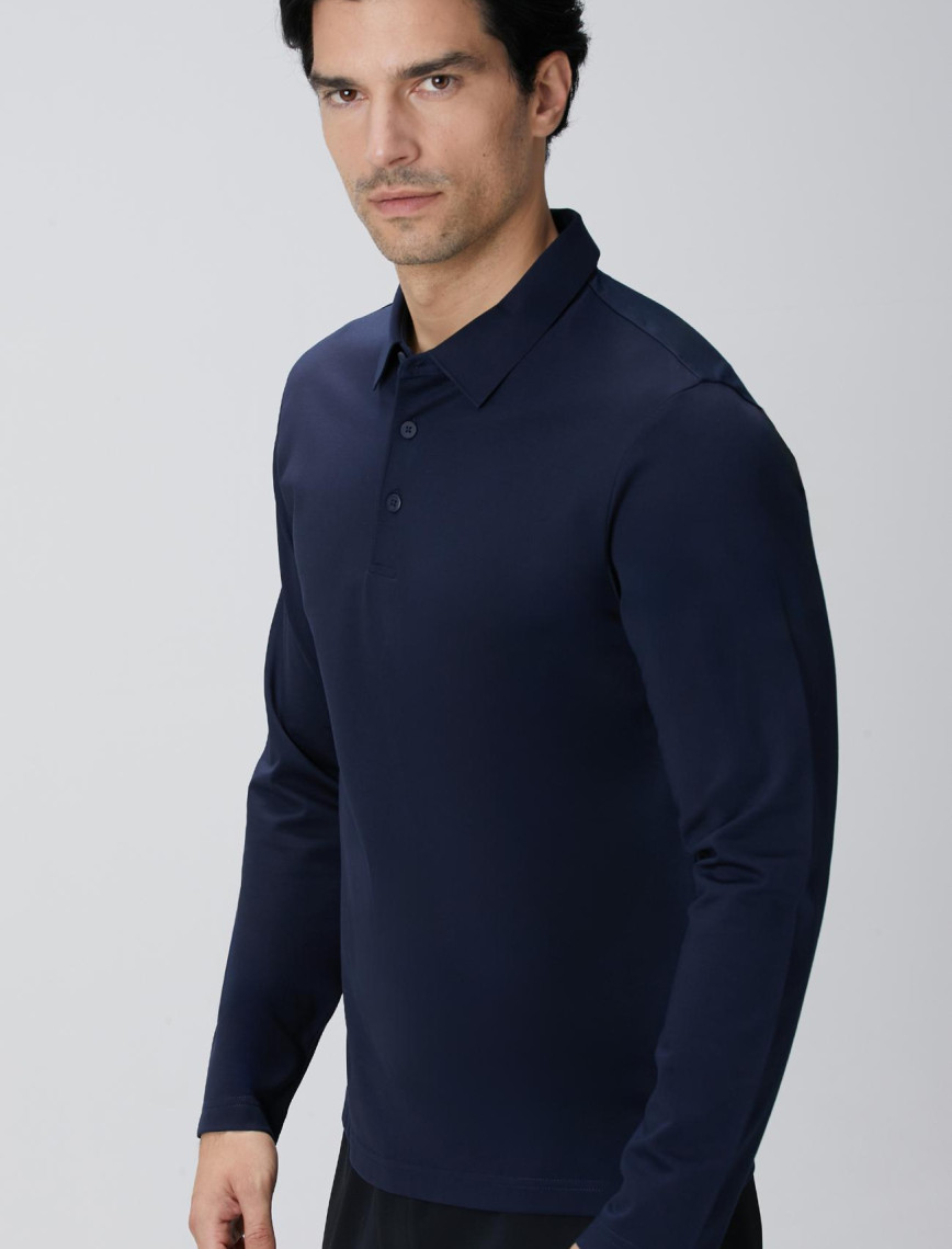 Network Erkek Lacivert N-Tech Polo Yaka T-shirt Network Erkek Lacivert N-Tech Polo Yaka T-shirt