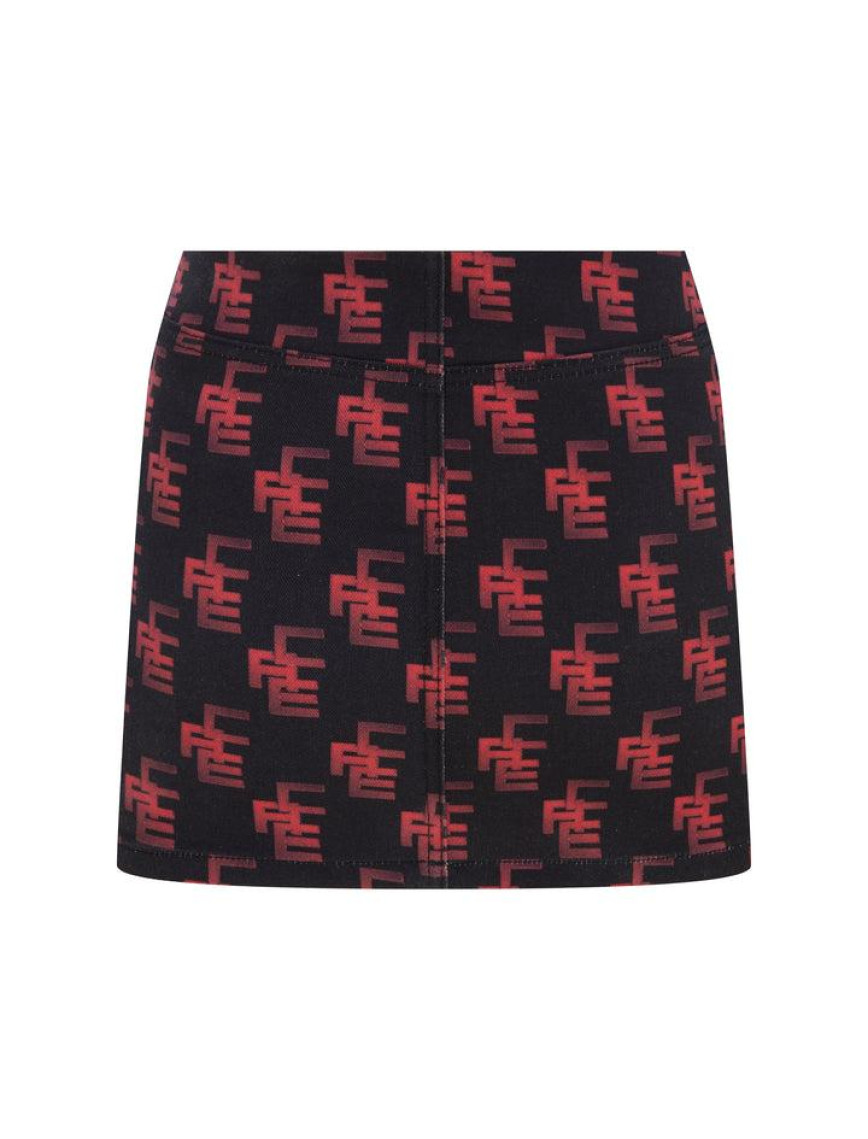 BIANA MONOGRAM SKIRT BIANA MONOGRAM SKIRT