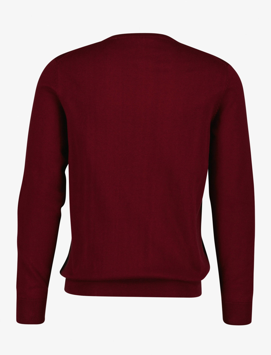 GANT Erkek Bordo Regular Fit Bisiklet Yaka Kazak GANT Erkek Bordo Regular Fit Bisiklet Yaka Kazak