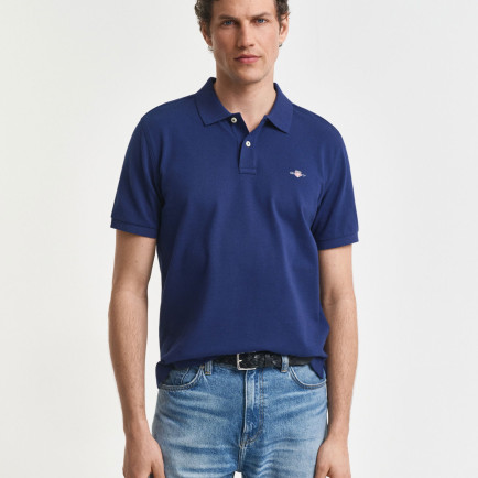 GANT Erkek Lacivert Regular Fit Polo GANT Erkek Lacivert Regular Fit Polo