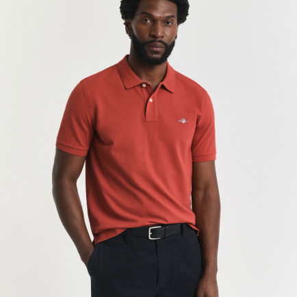 GANT Erkek Turuncu Regular Fit Polo GANT Erkek Turuncu Regular Fit Polo