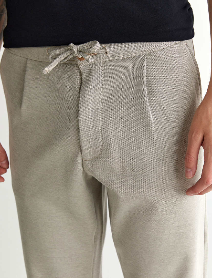 GANT Erkek Bej Jogger Fit Pantolon GANT Erkek Bej Jogger Fit Pantolon