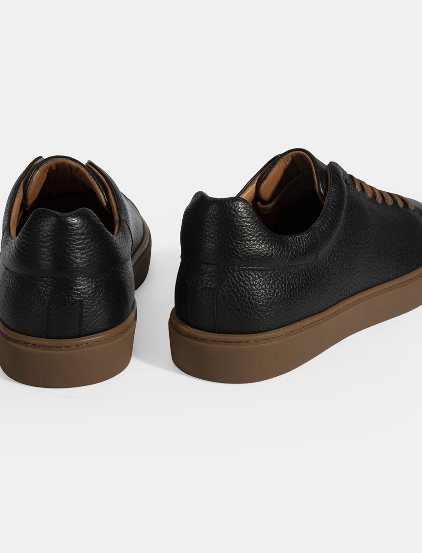 Erkek Lacivert Bağcıklı Deri Günlük Ayakkabı Erkek Lacivert Bağcıklı Deri Günlük Ayakkabı