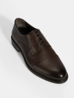 Erkek Kahve Bağcıklı Deri Klasik Ayakkabı Erkek Kahve Bağcıklı Deri Klasik Ayakkabı