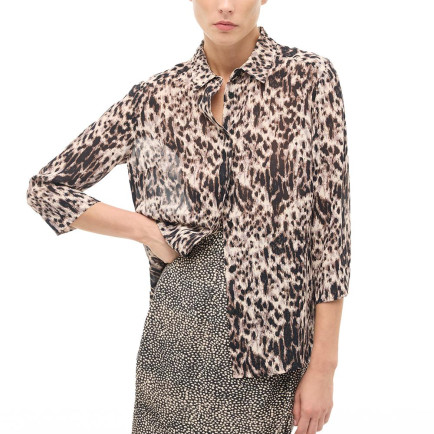 Kahverengi Awen Regular Fit Gömlek Yaka Uzun Kol Gomlek Kahverengi Awen Regular Fit Gömlek Yaka Uzun Kol Gomlek