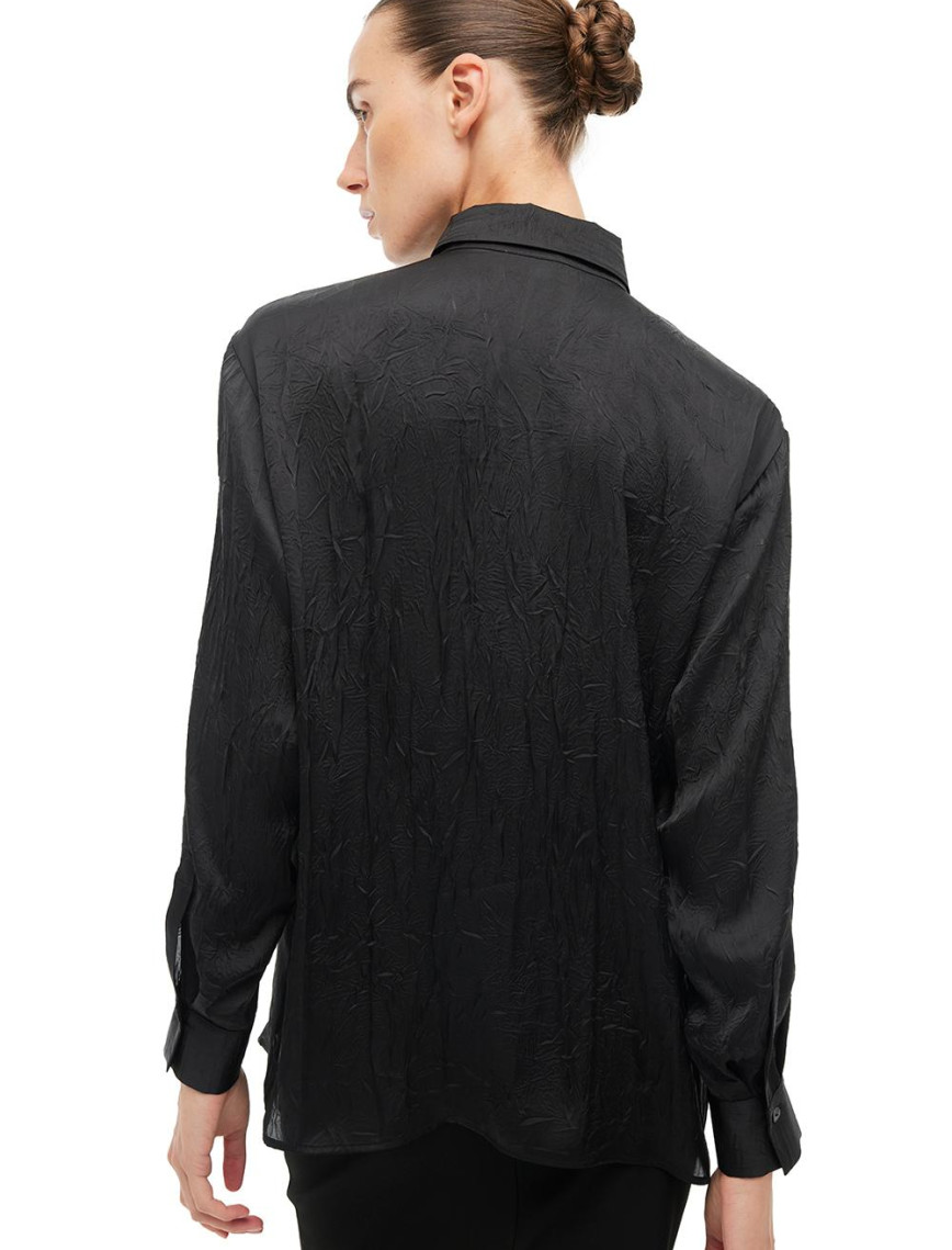 Siyah Jatus Regular Fit Gömlek Yaka Uzun Kol Gomlek Siyah Jatus Regular Fit Gömlek Yaka Uzun Kol Gomlek