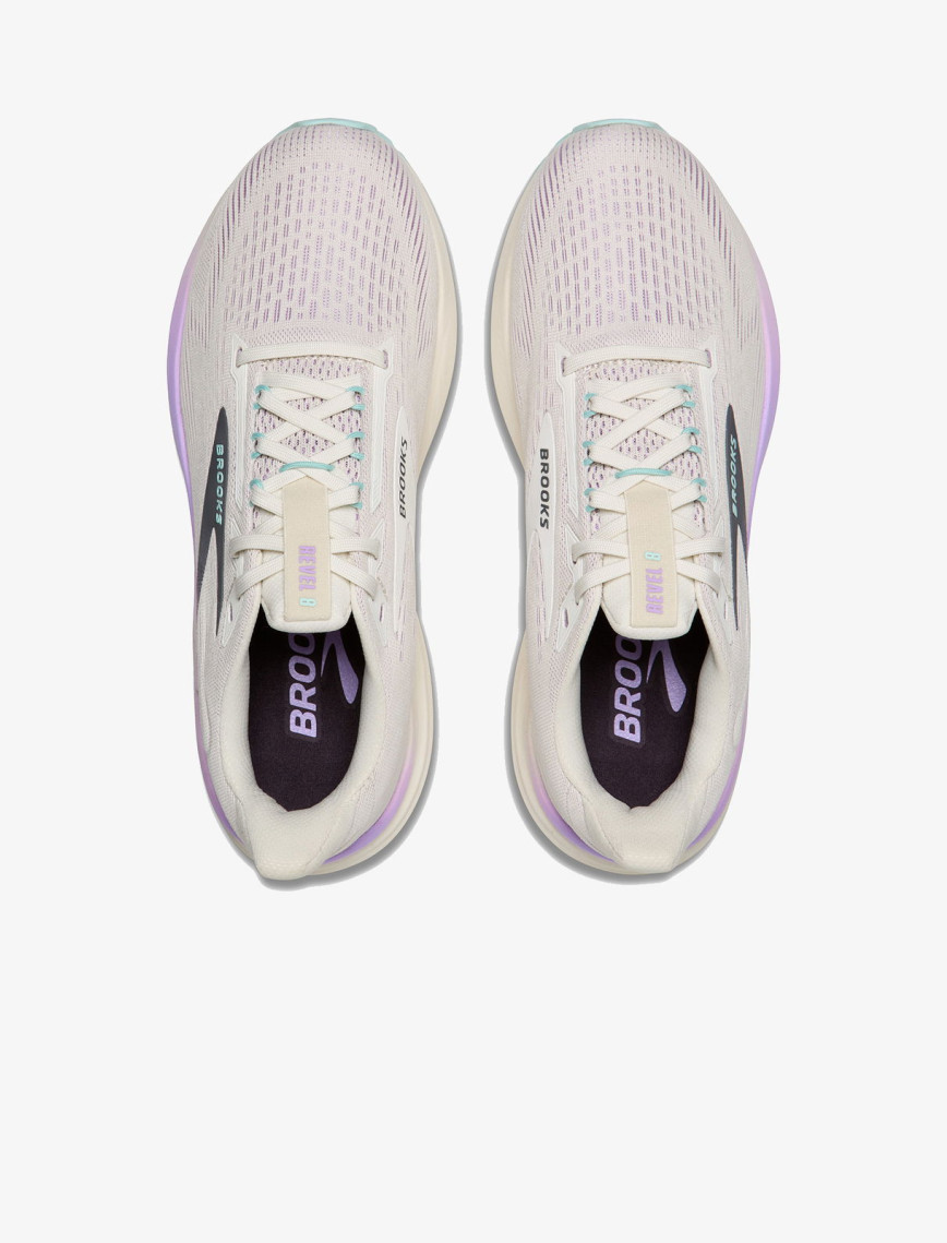 Brooks Revel 8 Kadın Beyaz Koşu Ayakkabısı