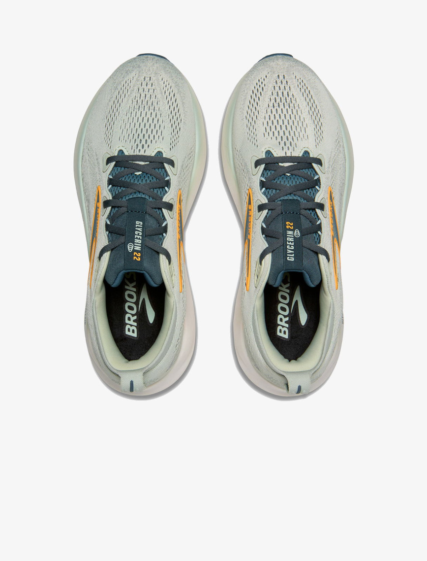 Brooks Glycerin 22 Erkek Gri Koşu Ayakkabısı Brooks Glycerin 22 Erkek Gri Koşu Ayakkabısı