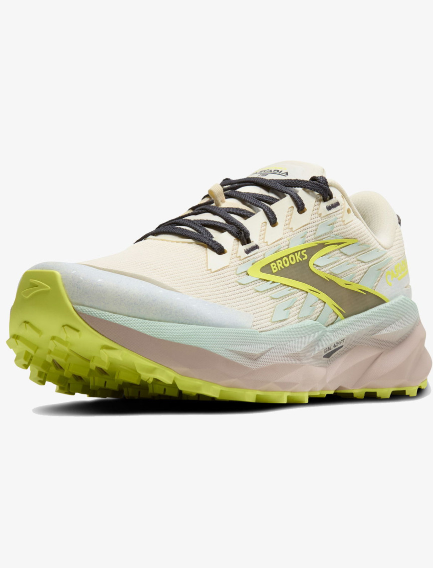 Brooks Cascadia 19 Kadın Bej Koşu Ayakkabısı Brooks Cascadia 19 Kadın Bej Koşu Ayakkabısı