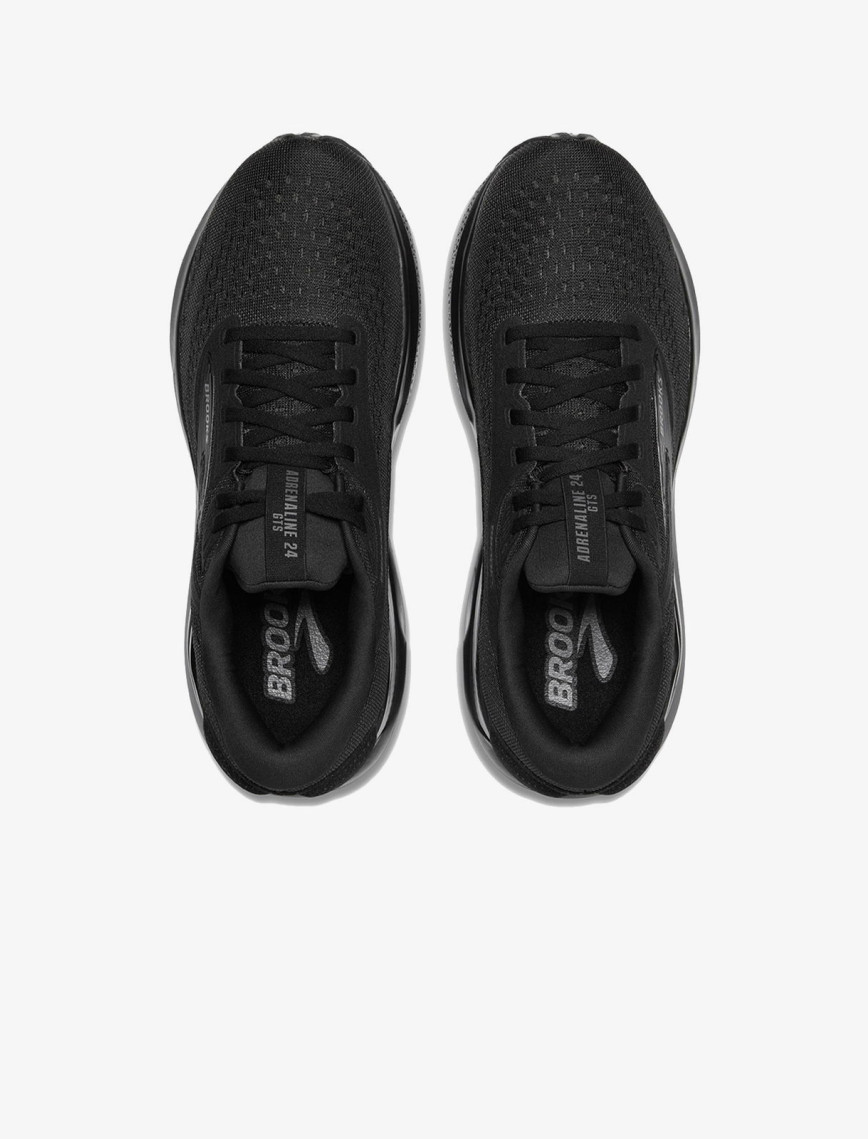 Brooks Adrenaline GTS 24 Erkek Siyah Koşu Ayakkabısı Brooks Adrenaline GTS 24 Erkek Siyah Koşu Ayakkabısı