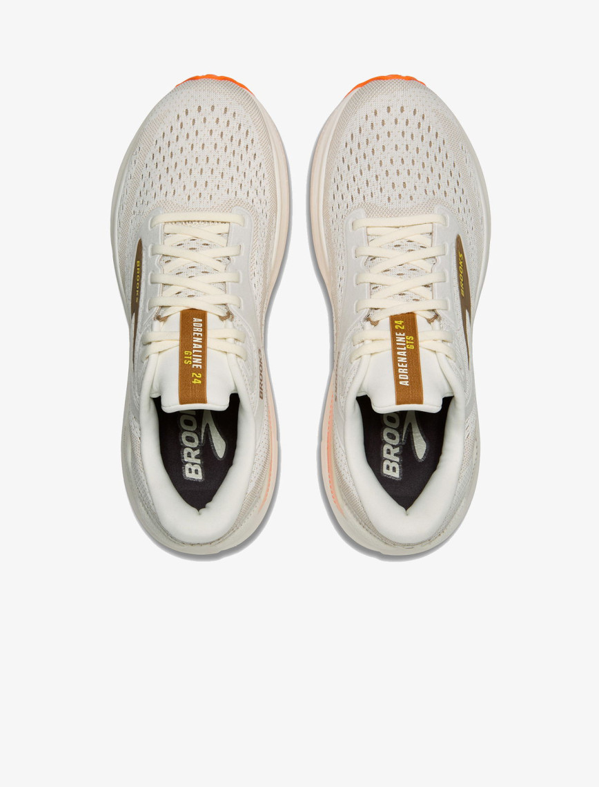 Brooks Adrenaline GTS 24 Erkek Beyaz Koşu Ayakkabısı Brooks Adrenaline GTS 24 Erkek Beyaz Koşu Ayakkabısı