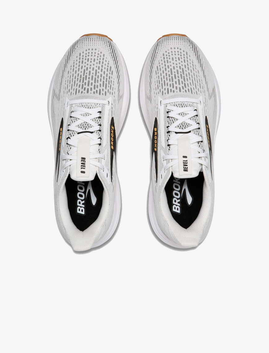 Brooks Revel 8 Erkek Beyaz Koşu Ayakkabısı Brooks Revel 8 Erkek Beyaz Koşu Ayakkabısı