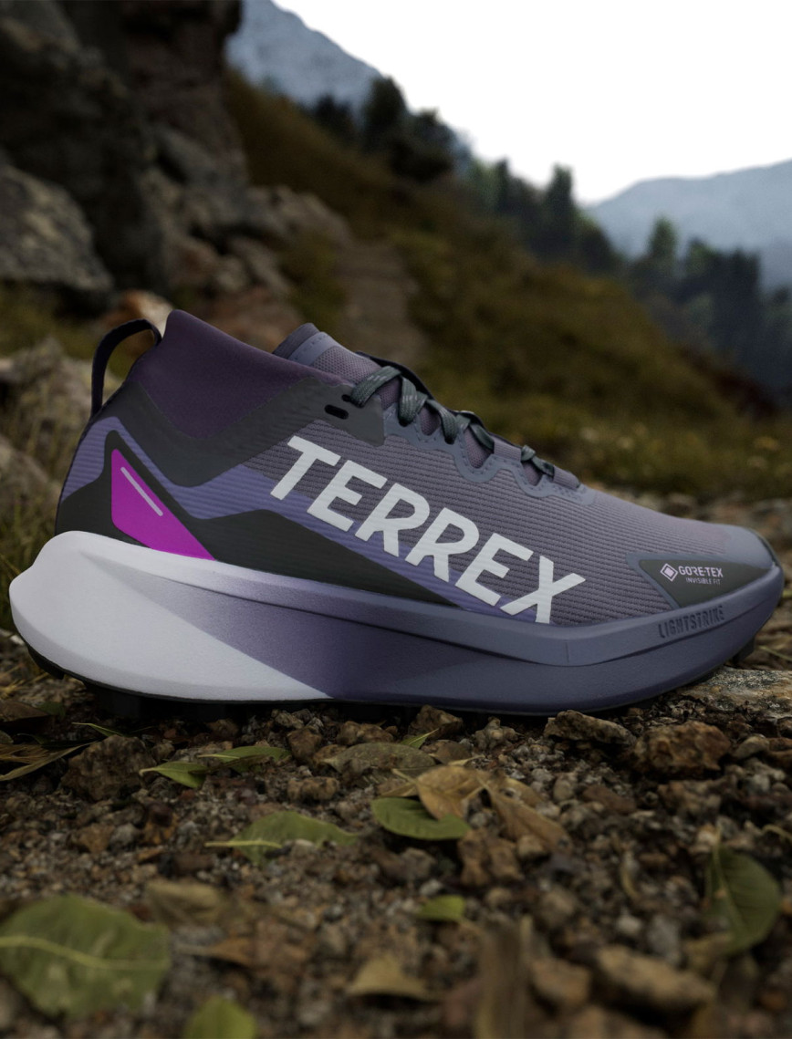 adidas Terrex Agravic Gore-Tex Kadın Mor Koşu Ayakkabısı adidas Terrex Agravic Gore-Tex Kadın Mor Koşu Ayakkabısı
